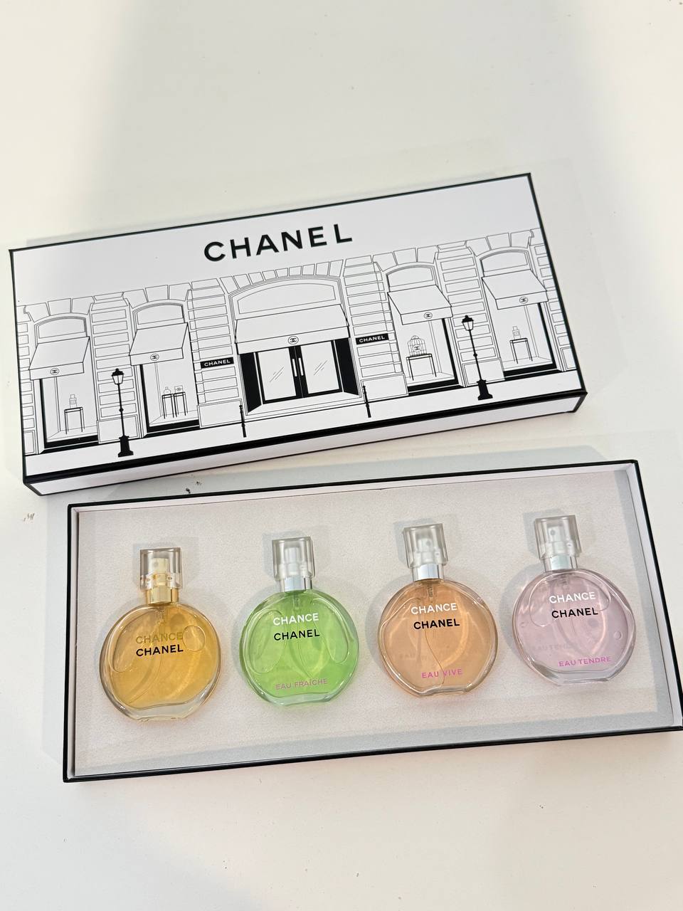 CHANEL CHANCE 4IN1 SET WHITE BOX (4X30ML)
