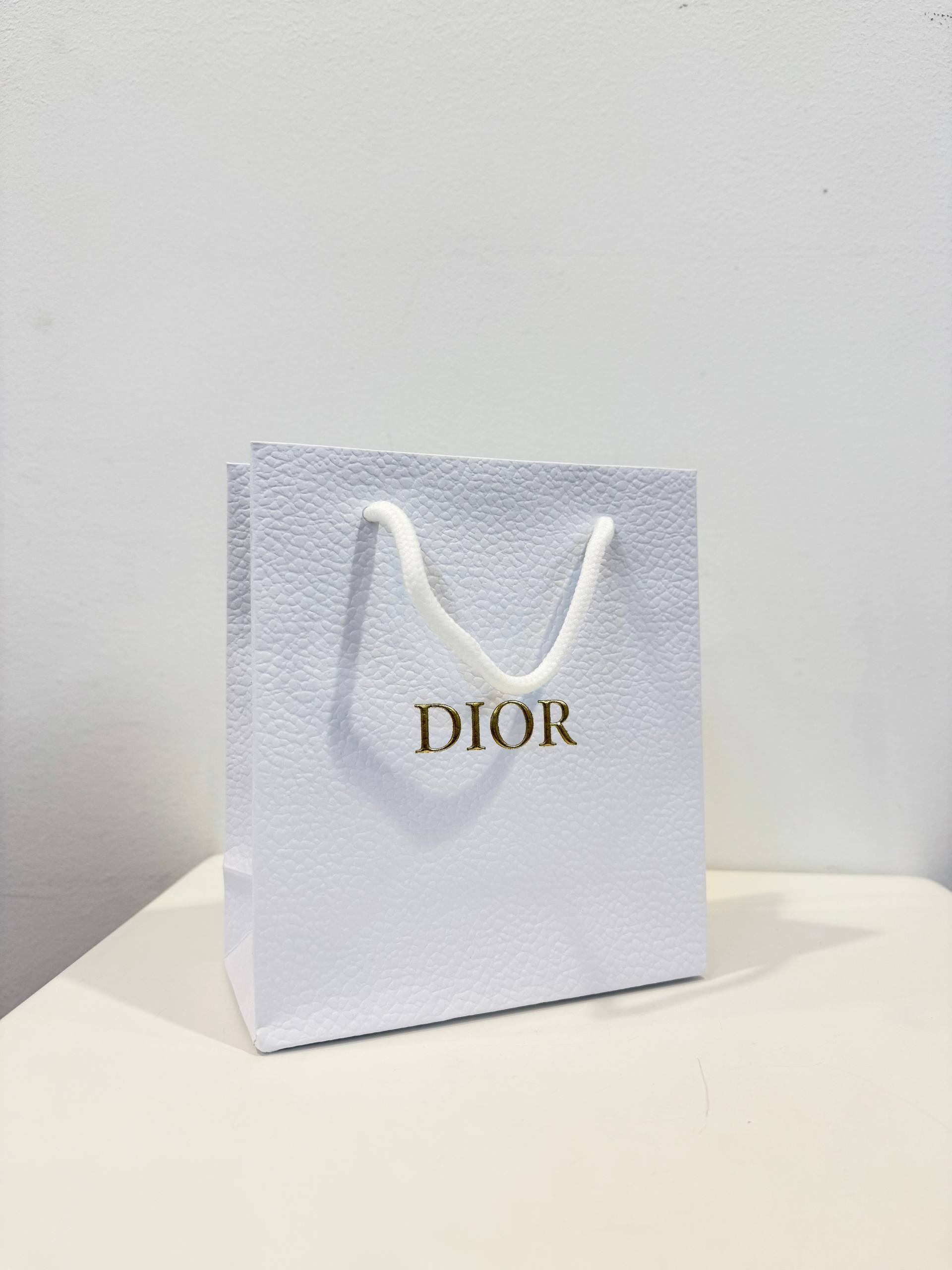 DIOR GOLD PAPER BAG (S)