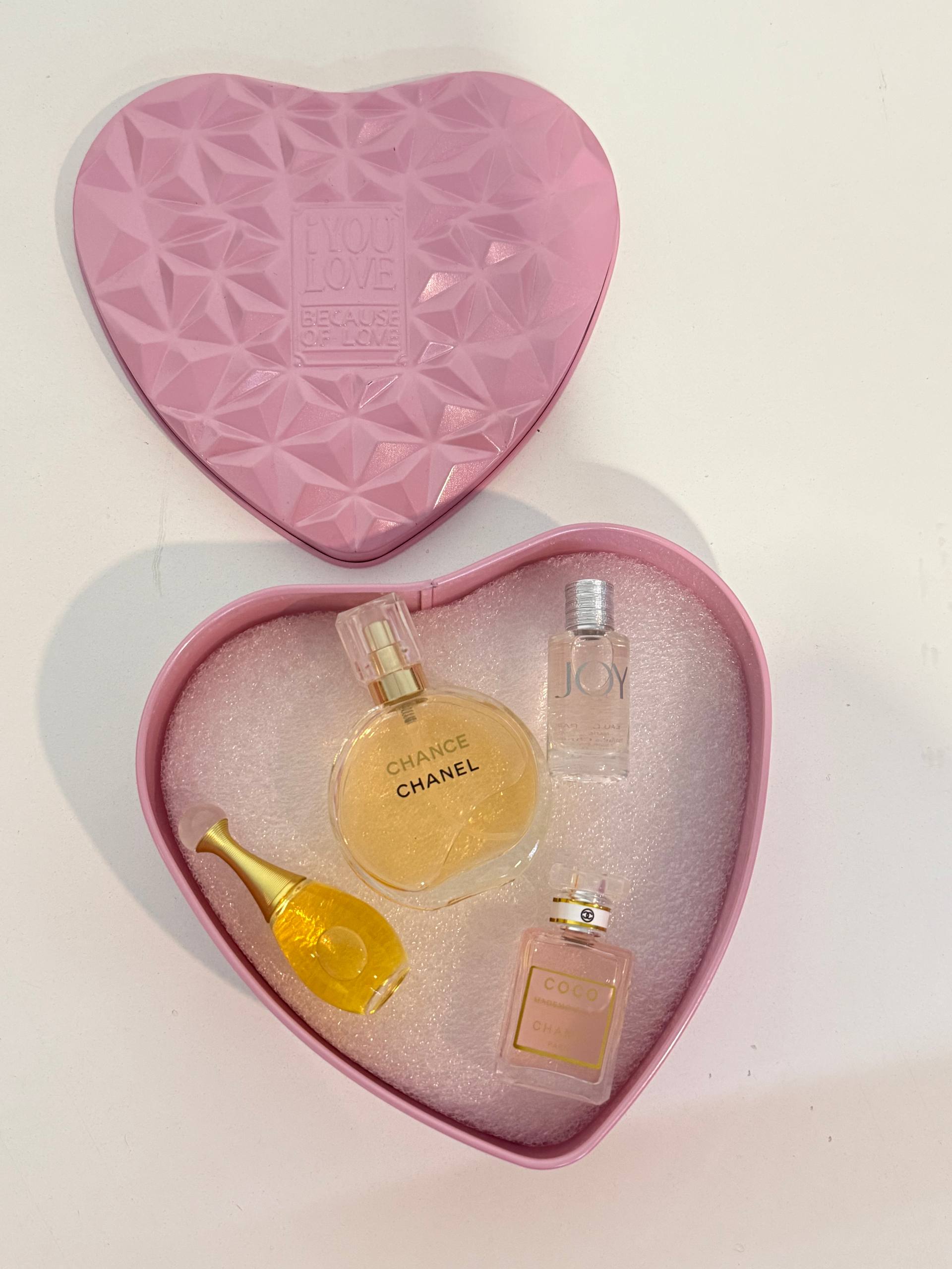 HEART SHAPE PINK SET