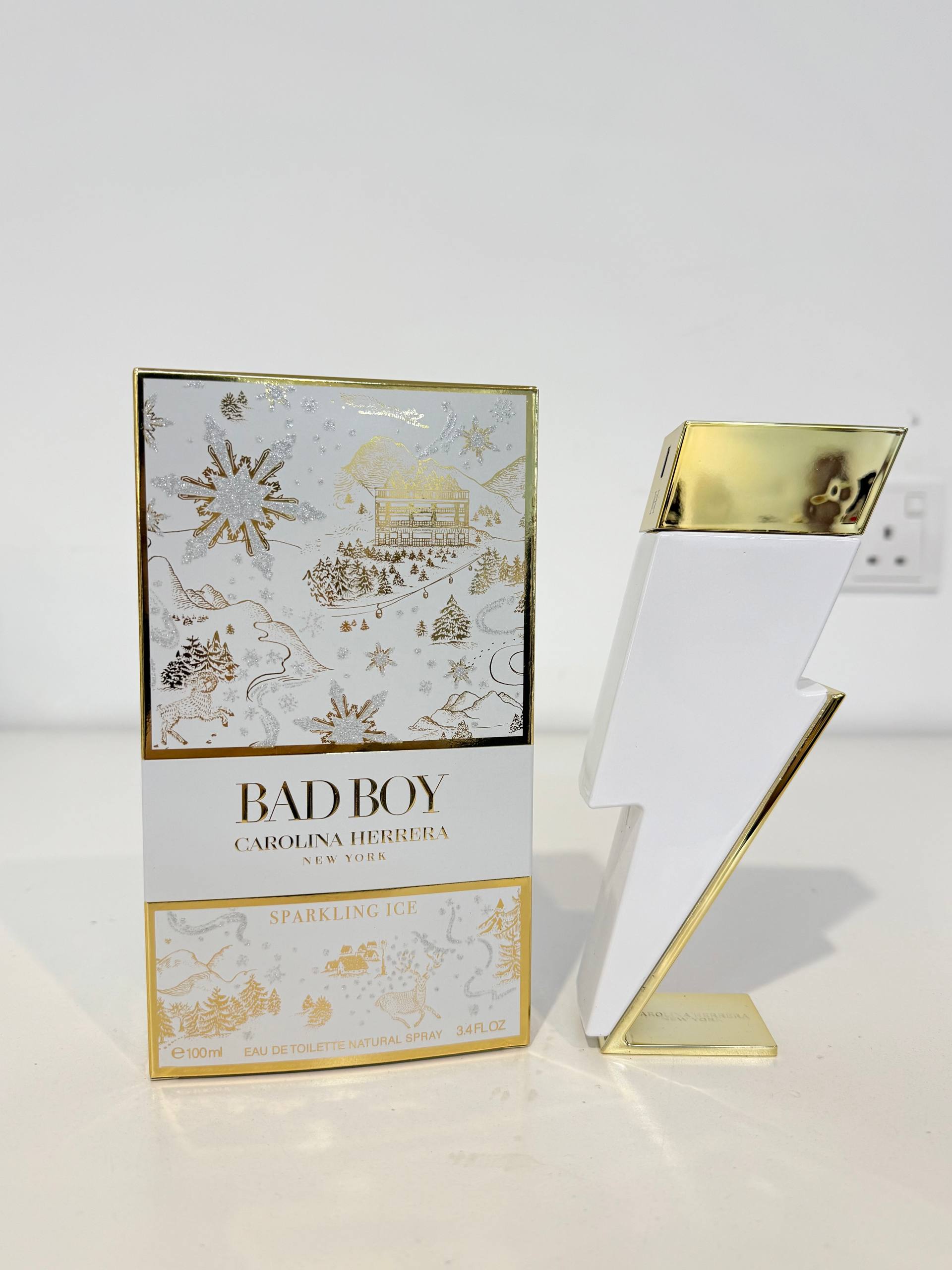 CAROLINA HERRERA BAD BOY SPARKLING ICE EDT 100ML