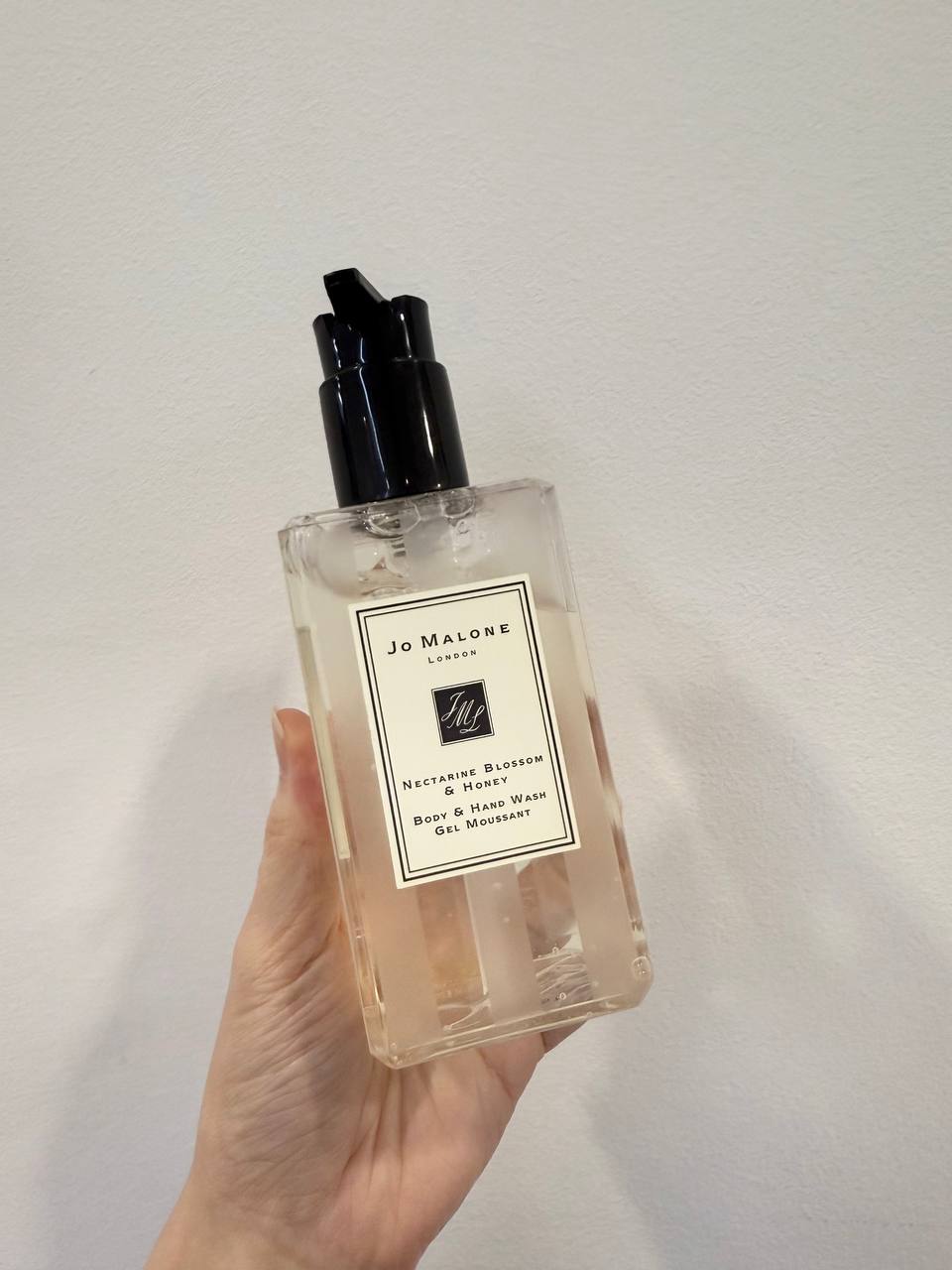 (NOT FOR SALE) JO MALONE NECTARINE BLOOSOM & HONEY BODY & HAND WASH GEL