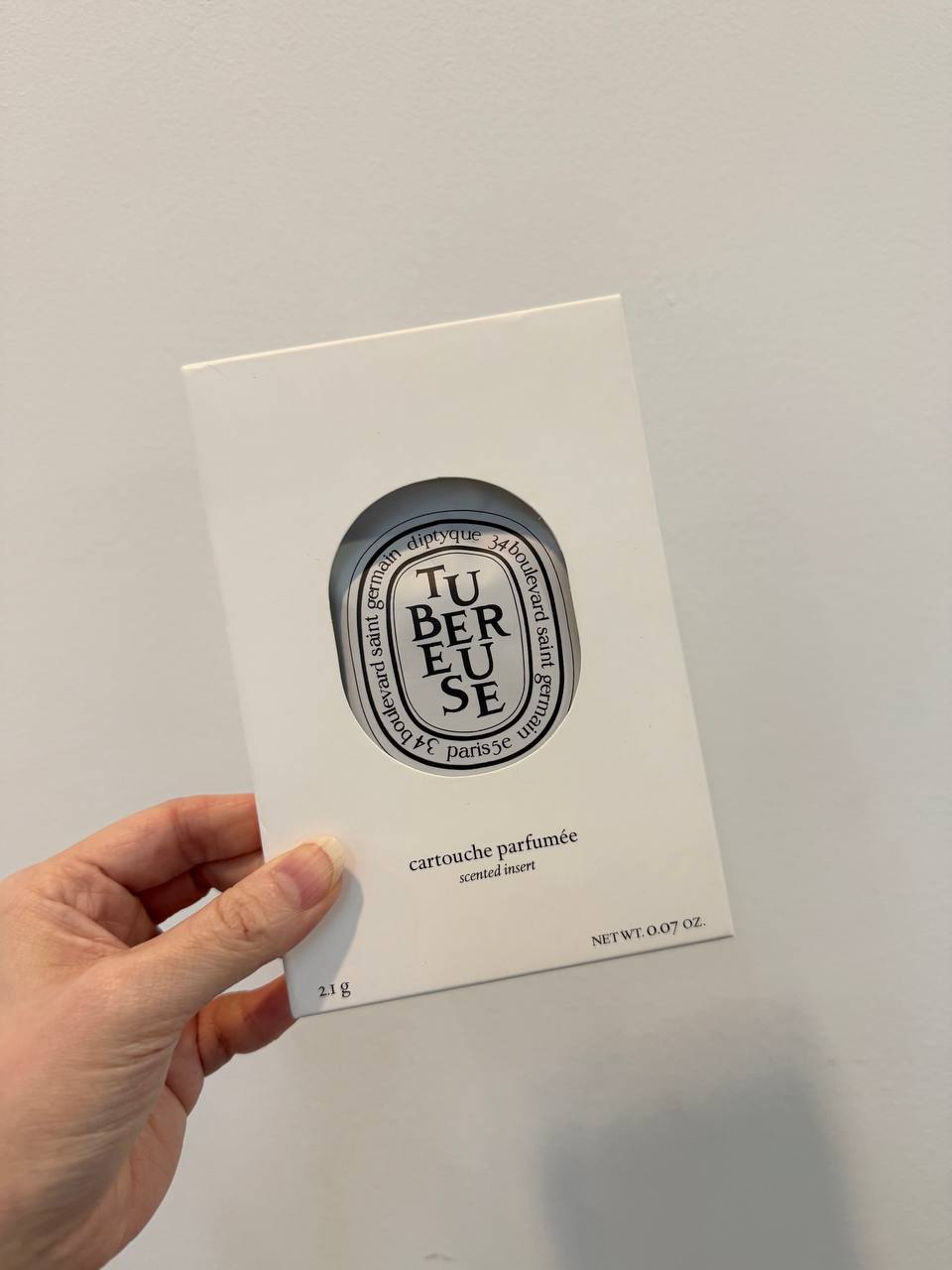 DIPTYQUE CAR DIFFUSER-TUBEREUSE