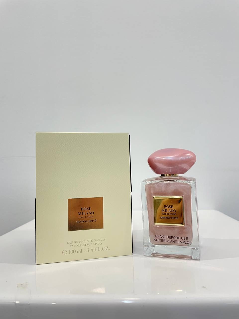 ARMANI / PRIVE ROSE MILANO EDT 100ML (NACRE EDITION) – Perfume